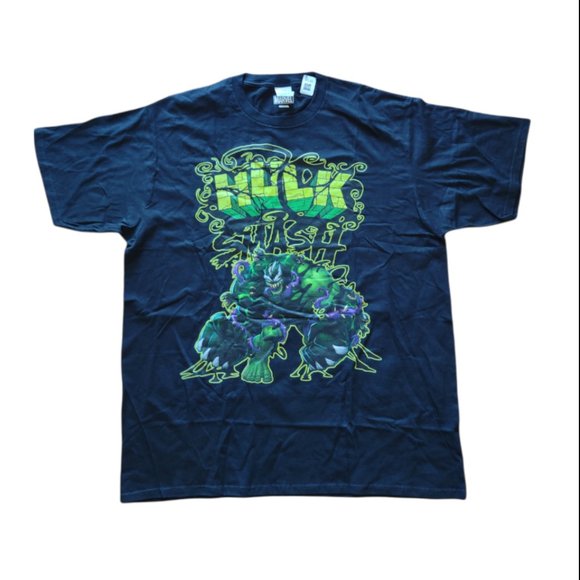 Marvєl SpiderMan Maximum Venom Hulk Smash Venomized Unisex T-Shirt Black XL NWOT - Picture 1 of 4